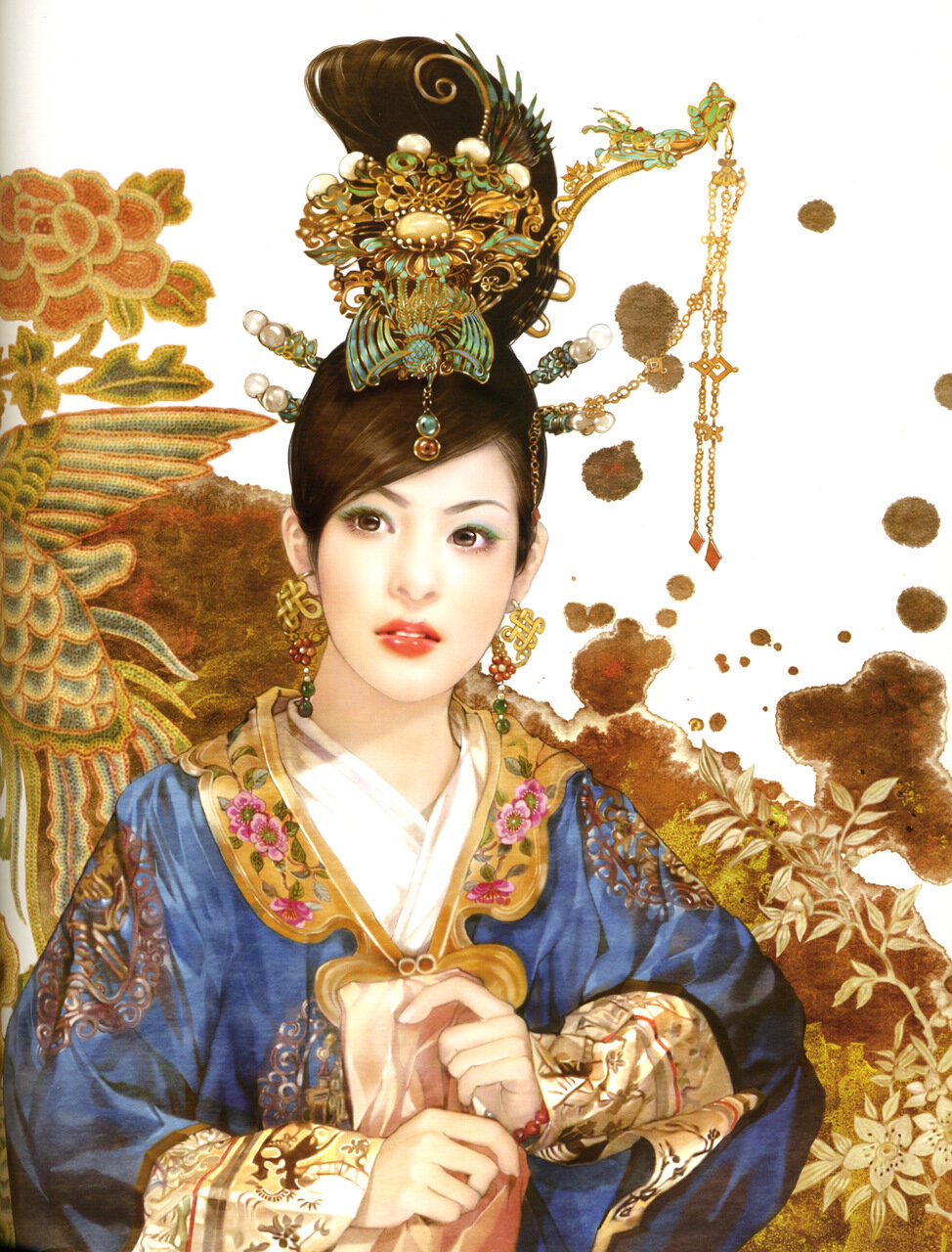 Девушки древнего китая. Джанин Чан Императрица Китая. Китайская принцесса древний Китай. Традиционные китайские прически. Китайский традиционный портрет.